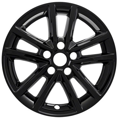 Ford Focus Gloss Black Wheel Covers (16"), 4pc  2015, 2016, 2017, 2018