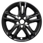 Ford Fusion SE Gloss Black Wheel Covers (17"), 4pc  2015, 2016, 2017, 2018, 2019, 2020
