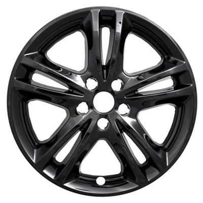 Ford Fusion SE Gloss Black Wheel Covers (17"), 4pc  2015, 2016, 2017, 2018, 2019, 2020