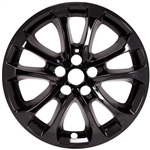 Ford Fusion SE Gloss Black Wheel Covers (17"), 4pc 2019, 2020