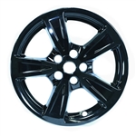 Ford Mustang EcoBoost Gloss Black Wheel Covers, 2021, 2022