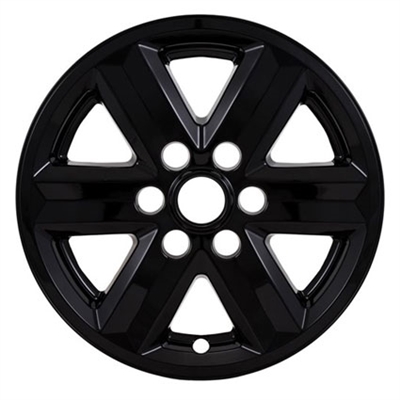 Ford F-150 Gloss Black Wheel Covers, 4pc  2021, 2022, 2023