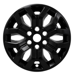 Ford F-150 Lariat / King Ranch Gloss Black Wheel Covers, 2021, 2022, 2023