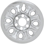GMC Sierra 1500 Chrome Wheel Covers, 4pc  2005, 2006, 2007, 2008, 2009, 2010, 2011, 2012, 2013