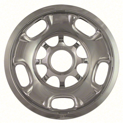 Chevrolet Silverado 2500 / 3500 WT Chrome Wheel Covers, 2011, 2012, 2013, 2014. 2015, 2016, 2017, 2018, 2019