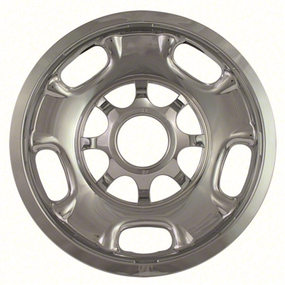 GMC Sierra 2500 / 3500 WT Chrome Wheel Covers, 2011, 2012, 2013, 2014. 2015, 2016, 2017, 2018, 2019