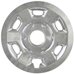 GMC Canyon Chrome Wheel Covers, 2015, 2016, 2017, 2018, 2019, 2020, 2021, 2022