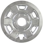 Chevrolet Colorado Chrome Wheel Covers, 2015, 2016, 2017, 2018, 2019, 2020, 2021, 2022