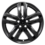Chevrolet Equinox Premier Gloss Black Wheel Covers, 4pc  2018, 2019, 2020, 2021, 2022, 2023