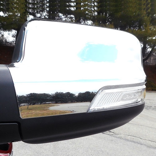 For Renault Megane IV 2015-2023 ABS Chrome Mirror Caps Mirror Cover