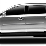 Lincoln MKT Painted Body Side Moldings with chrome inserts, 2010, 2011, 2012, 2013, 2014, 2015, 2016, 2017, 2018, 2019, 2020