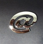 Premium 3D Chrome Individual Letters & Numbers - At