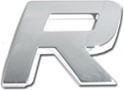 Premium 3D Chrome Individual Letters & Numbers - Letter R