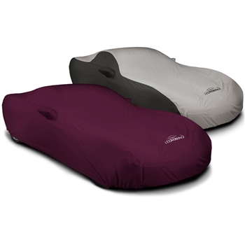 CUSTOM VEHICLE COVER STORMPROOF (TM) 2-TONE BLACK-GRAY CLASS 6