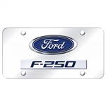 Chrome License Plate - Ford F250