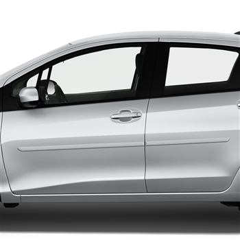 Toyota Yaris Painted Body Side Molding, 2009, 2010, 2011, 2012, 2013, 2014, 2015