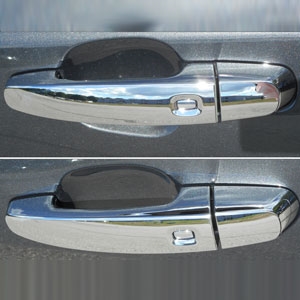 Chevrolet Traverse Chrome Door Handle Cover Set, 2018, 2019, 2020, 2021, 2022, 2023