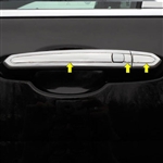 Cadillac XT6 Chrome Door Handle Insert Trim, 2020, 2021, 2022, 2023, 2024, 2025