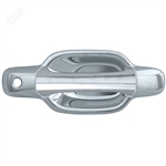 Chevrolet Colorado Chrome Door Handle Covers, 4dr w/o pass. keyhole, 2004, 2005, 2005, 2006, 2007, 2008, 2009, 2010, 2011, 2012
