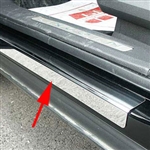 Lincoln MKX Stainless Steel Door Sill Trim, 2007, 2008, 2009, 2010, 2011, 2012, 2013, 2014, 2015