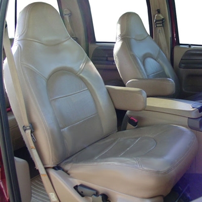 1999, 2000 Ford F250 / F350 Crew Cab Katzkin Leather Upholstery