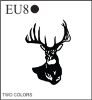 Katzkin Embroidery - Deer Head