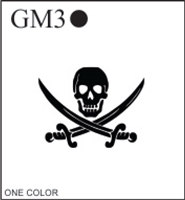 Katzkin Embroidery - Jolly Roger