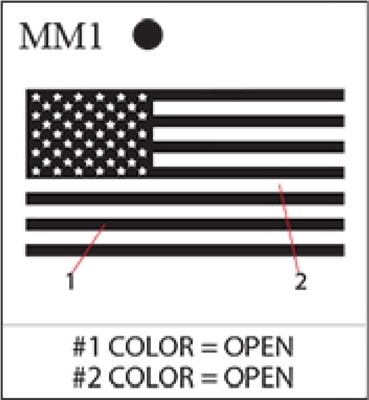 Katzkin Embroidery - USA Flag