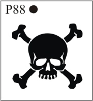 Katzkin Embroidery - Skull & Crossbones