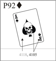 Katzkin Embroidery - Skull Ace Card