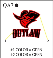 Katzkin Embroidery - Outlaw