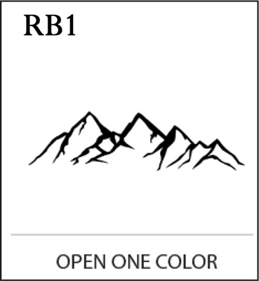 Katzkin Embroidery - Mountain Range