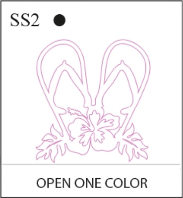 Katzkin Embroidery - Flip Flops