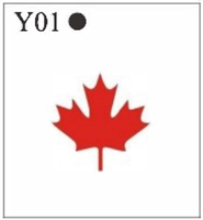 Katzkin Embroidery - Canadian Maple Leaf