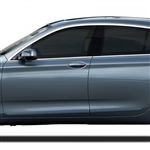 BMW 5-Series Gran Tourismo Painted Body Side Molding, 4pc 2011, 2012, 2013, 2014, 2015, 2016, 2017