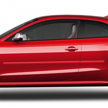 Audi A5 2 Door Painted Body Side Molding, 2009, 2010, 2011, 2012, 2013, 2014, 2015, 2016