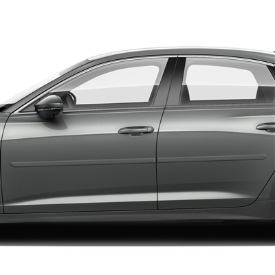 Audi A6 Painted Body Side Molding Set, 2019, 2020, 2021, 2022, 2023