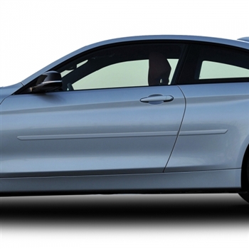 BMW 4-Series Coupe Painted Body Side Molding, 4pc 2013, 2014, 2015, 2016, 2017, 2018, 2019, 2020