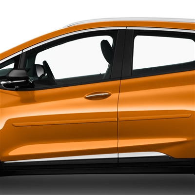 Chevrolet Bolt Painted Body Side Moldings, 4pc 2017, 2018, 2019, 2020, 2021, 2022, 2023