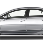 Honda Civic Sedan Painted Body Side Moldings, 2006, 2007, 2008, 2009, 2010, 2011