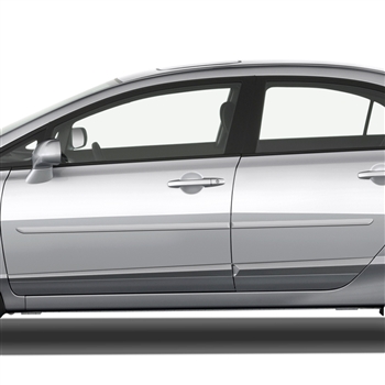 Honda Civic Sedan Painted Body Side Moldings, 2006, 2007, 2008, 2009, 2010, 2011