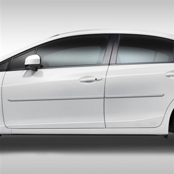 Honda Civic Sedan Painted Body Side Moldings, 4pc 2012, 2013, 2014, 2015