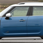 Mini Cooper Countryman Painted Body Side Molding, 4pc 2010, 2011, 2012, 2013, 2014, 2015, 2016, 2017, 2018, 2019, 2020, 2021, 2022, 2023, 2024, 2025