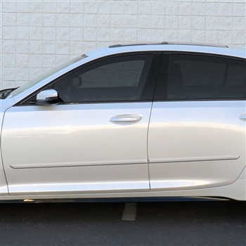 Cadillac CT5 Painted Body Side Moldings, 2020, 2021, 2022, 2023, 2024, 2025