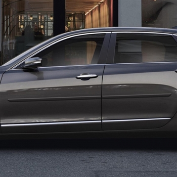 Cadillac CT6 Painted Body Side Moldings, 4pc 2016, 2017, 2018, 2019, 2020, 2021