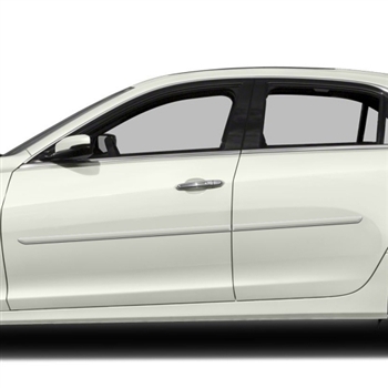 2014 Cadillac CTS Sedan Painted Body Side Moldings