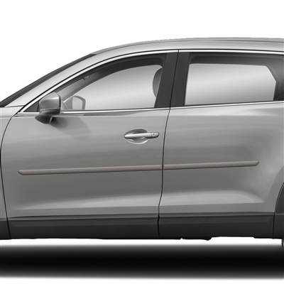 Mazda CX-9 Painted Body Side Moldings, 2007, 2008, 2009, 2010, 2011, 2012, 2013, 2014, 2015, 2016, 2017, 2018, 2019, 2020, 2021, 2022, 2023
