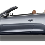 Volkswagen EOS Painted Body Side Moldings, 2007, 2008, 2009, 2010, 2011, 2012, 2013, 2014, 2015