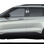 Ford Explorer Painted Body Side Moldings, 2020, 2021, 2022, 2023