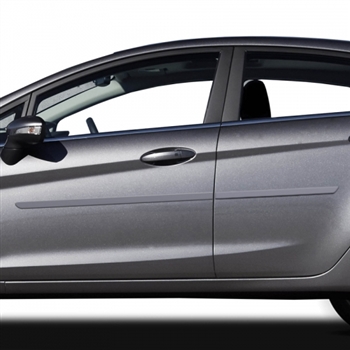Ford Fiesta Painted Body Side Moldings, 2011, 2012, 2013, 2014, 2015, 2016, 2017, 2018, 2019